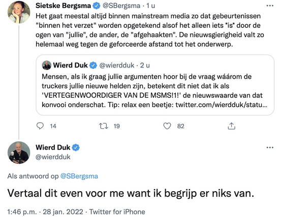 Siets het literaire zwaartepunt van de Beweging