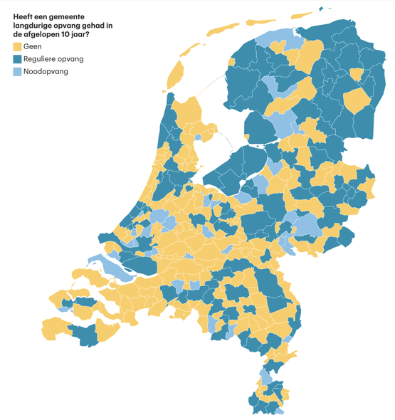 Geel = Nu Geen Opvang