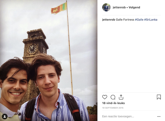 Rob Jetten op Sri Lanka