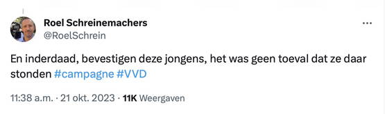 Dat tijdgebrek was dus niet het probleem...