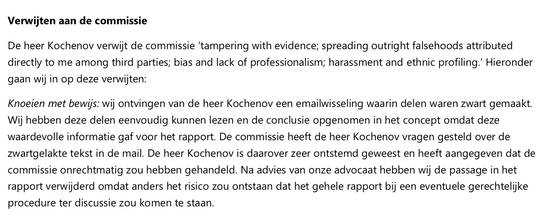 Oh wow. Onderzoekers schrapten passage uit angst voor juridische procedure