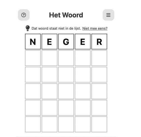 Dit mag ook niet Dit mag ook niet