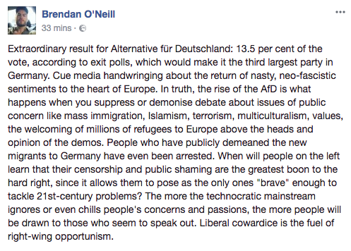 De Mic Drop du Jour is voor Brendan O'Neill 