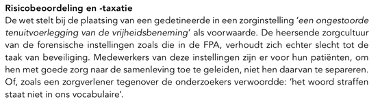 'Het woord straffen staat niet in ons vocabulaire' 'Het woord straffen staat niet in ons vocabulaire'