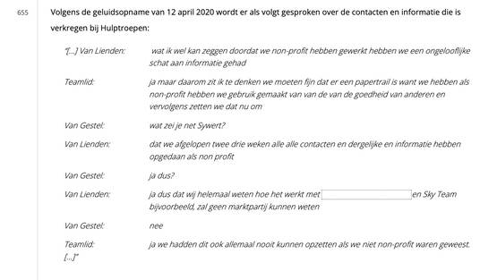 "We hadden dit nooit kunnen opzetten als we niet non-profit waren geweest" "We hadden dit nooit kunnen opzetten als we niet non-profit waren geweest"