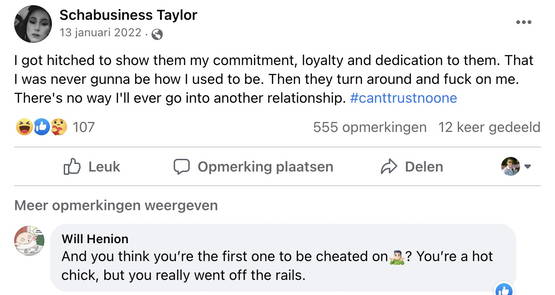 Will Henion onverbiddelijk Will Henion onverbiddelijk