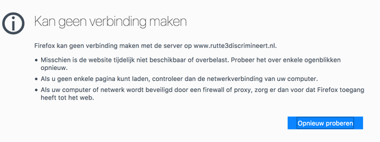 UPDATE: Jezus Greet is een paar fatsoenlijke servers kopen ook al discriminatie?