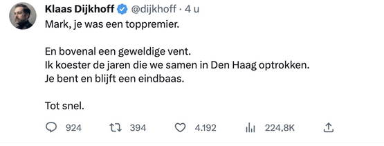 Klaas Dijkhoff: ⭐⭐