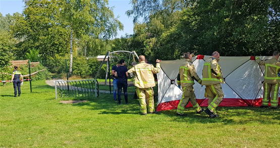 De veelgebruikte foto van de speeltuin