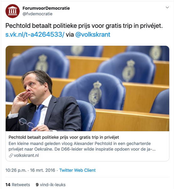 Hee kijk nou, een oud tweetje