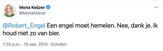 Daar heb je het al