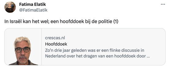 LOL. Dan is Israel ineens het lichtbaken