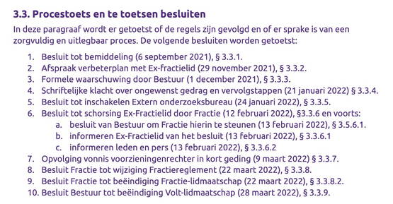 9. De commissie werkt onafhankelijk, maar het Bestuur bepaalt wat er online komt