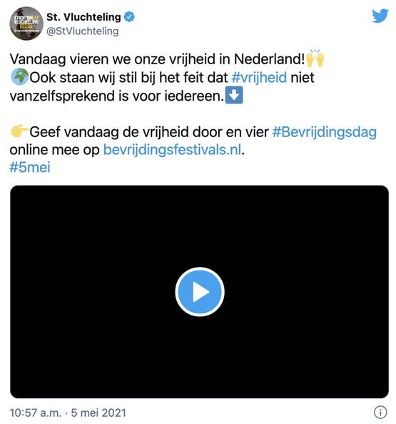 NPO: "Vrijheid is niet vanzelfsprekend"