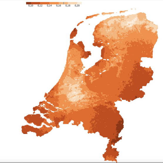 Bonuskaart. Droogte in Nederland 2020