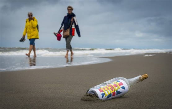 Vreselijke beelden vanaf West-Terschelling