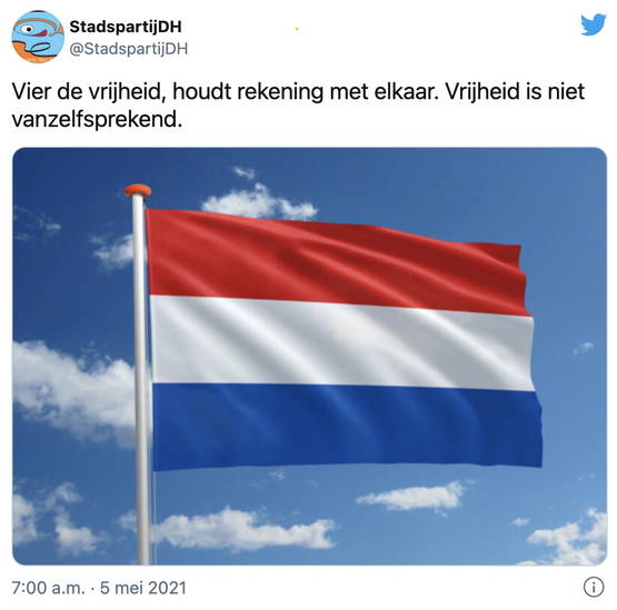 NPO: "Vrijheid is niet vanzelfsprekend"