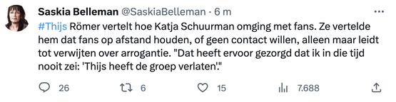 Het komt omdat ik hulpverlener / slachtoffer ben