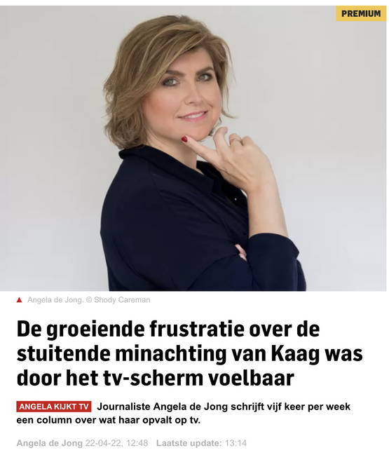 Kaag over Hamer: