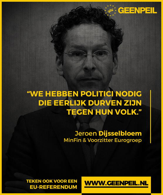 Deze zat nog in onze politieke archieven...