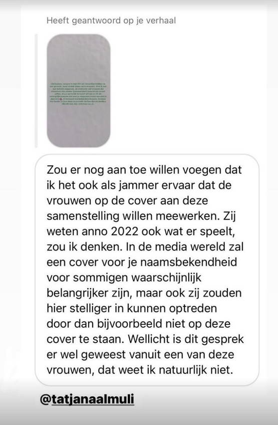 'Ja sorry voor de foto maar ik was te veel bezig met tieten'