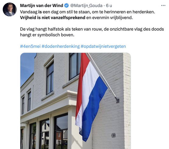 Vrijheid is niet vanzelfsprekend