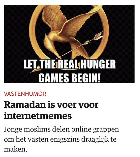 ... er ook supercoole memes zijn? (NRC)