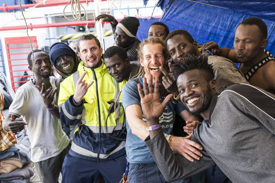 De situatie aan boord van smokkelschepen is vaak nijpend