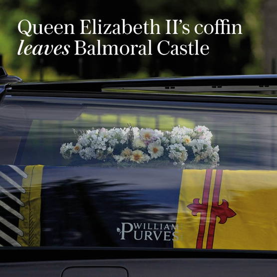 The Queen, hier nog met reclame (later verwijderd) The Queen, hier nog met reclame (later verwijderd)