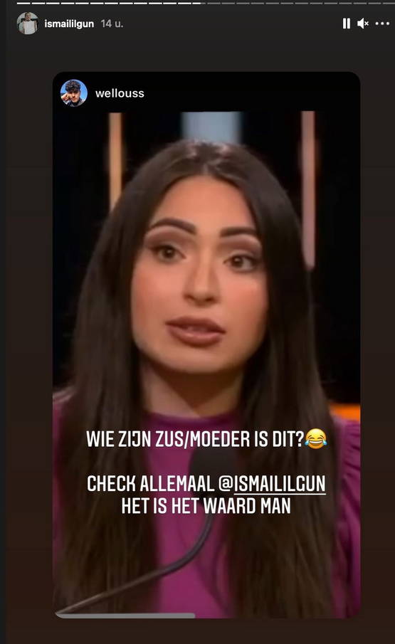 "Wie zijn zus is dit"