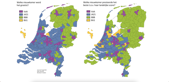 JA21 gaat NL overnemen samen met BBB terwijl VOLT  D66 gaat slopen. WINWIN!