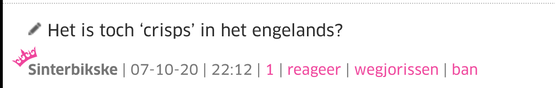 Ja. Alleen in het Engelands. Niet in het Amerikalands Ja. Alleen in het Engelands. Niet in het Amerikalands