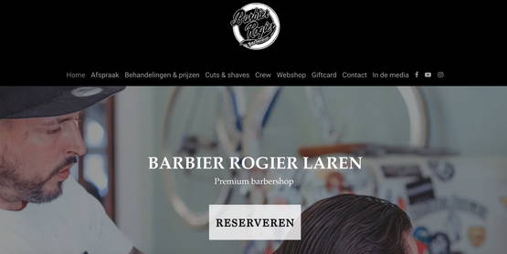 Eindelijk een mooie man worden bij Barbier Rogier