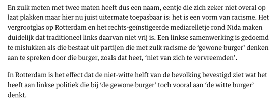 Also Schinkel: RACISME!!!11!!