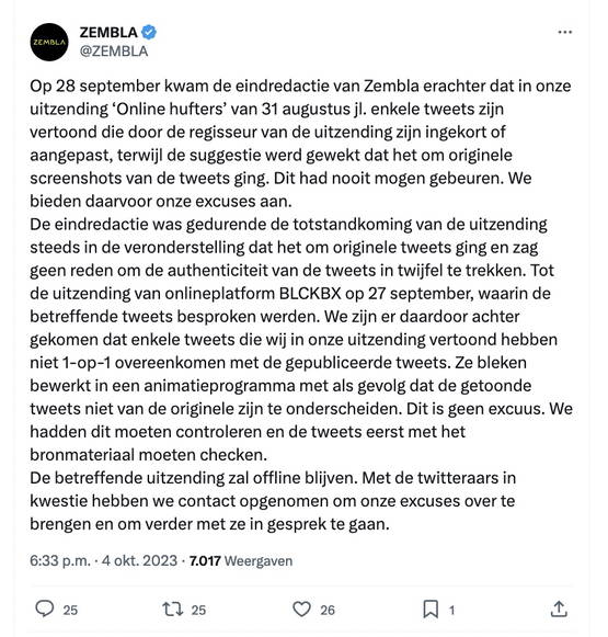 Wie zijn hier nou de hufters?