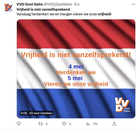 Vrijheid is niet vanzelfsprekend