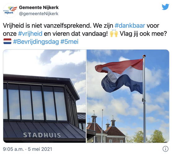 NPO: "Vrijheid is niet vanzelfsprekend"