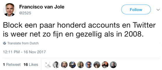 Hou er toch mee op Jolo. Het gaat nooit meer weg.