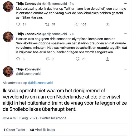 Niet denigrerend of vervelend, wel vrij achterlijk