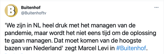 Wordt het niet eens tijd om Mark & Hugo weg te managen?