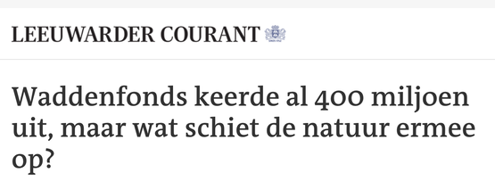 Groene: 600 miljoen! Groene: 600 miljoen!