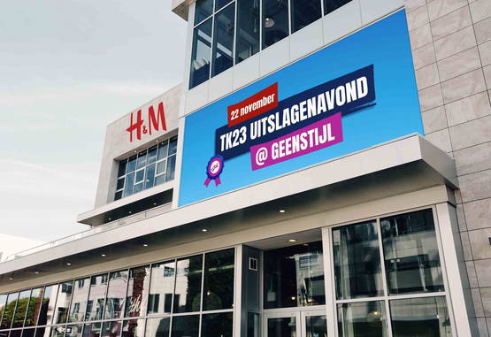 Hebt u de buitenreclame al gezien?