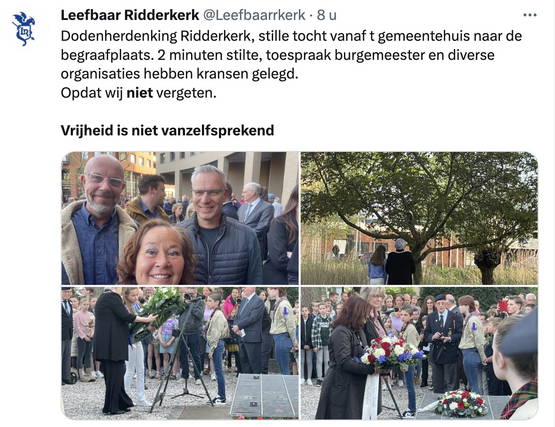 Vrijheid is niet vanzelfsprekend