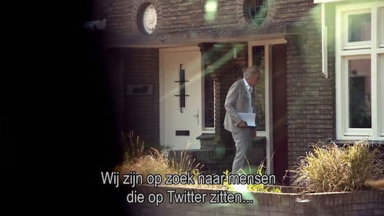 "We zijn op zoek naar mensen die niet meer op twitter zetten"