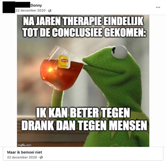 Leerde je maar echt wat van je therapie...