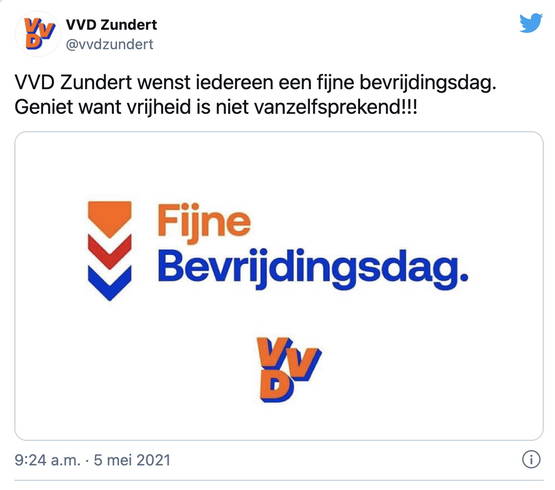 NPO: "Vrijheid is niet vanzelfsprekend"