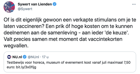 Sywert stelt alleen maar vragen