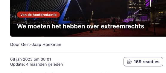 ...maar nu even niet!