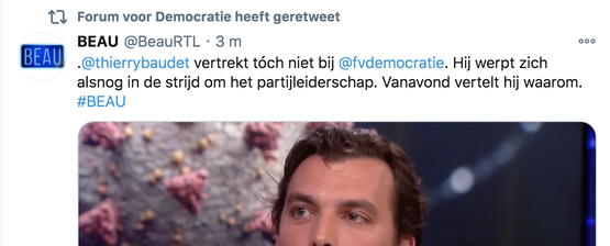 FvD-twitter is #TeamThierry