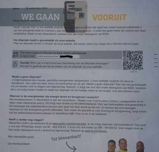 Ja hoor! OOK NOG MET EEN QR-CODE!